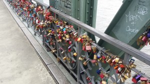 The Love Lock Bridge